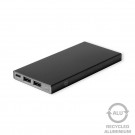 Reklaminė atributika su logotipu (Recycled aluminium power bank 4000 mAh)