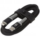 MFI USB-C afdapteris  prie šviečiančio laido