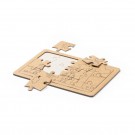 Reklaminė atributika su logotipu (Recycled cardboard puzzle set, 2 pcs)