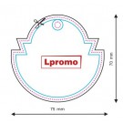 Automobiliniai kvapai su logo, forma lpf504