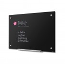 Scritto® Stiklo lenta juoda 90 x 60 cm