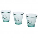„Copa“ 3 dalių 250 ml perdirbto stiklo rinkinys