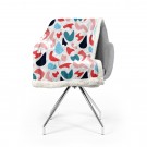 Meškiuko antklodė (145x125cm) su spalvota nuotraukos ar logotipo spauda