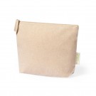 Reklaminė atributika su logotipu (Recycled cotton cosmetic bag)