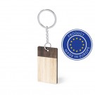 Reklaminė atributika su logotipu (Wooden keyring)