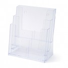 Scritto® Brošiūrų Laikiklis Stalui/Sienai 3x A4 Portretas