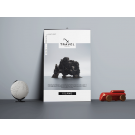 Plakatas su tvirtinimo juostele, B1, 170 gsm