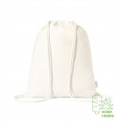 Reklaminė atributika su logotipu (Hemp and cotton drawstring bag)