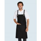 Drabužiai reklamai (PROVENCE - Crossover Eyelets Bib Apron with Pocket), SG Accessories - BISTRO (Ex JASSZ Bistro) JG16P-CA-CrossBib