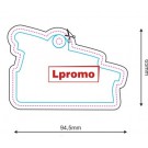 Automobiliniai kvapai su spauda, forma lpf934
