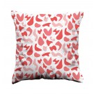 Kvadratinė pagalvė (40x40cm) su spalvota nuotraukos ar logotipo spauda