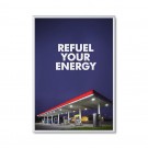 25 mm užspaudžiamas rėmas su įstrižais kampais A0