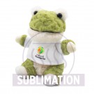 Reklaminė atributika su logotipu (Plush frog | Ponddie)
