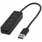 Aliumininė USB 3.0 stebulė