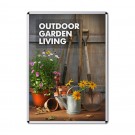 32 mm užspaudžiamas rėmas su apvaliais kampais (100 x 140 cm)