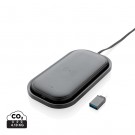 Verslo dovanos: (en:Wireless charging 5.000 mAh powerbank base)