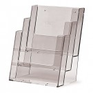 Taymar® Brošiūrų Laikiklis Stalui/Sienai 3x A5 Portretas