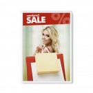 25 mm užspaudžiamas rėmas su mitruotais kampais A1 baltas