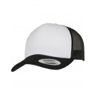 Drabužiai reklamai (Classic Curved Foam Trucker Cap – White Front), Flexfit 6320W