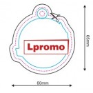 Automobilio kvapai su logotipu, apskritimas