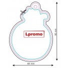 Automobiliniai kvapai su logo, apskritimas