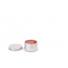 50 ml apvali aliuminio dėžutė, 46 x 31 mm 