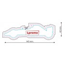 Automobiliniai kvapai su logo, lenktyninis automobilis