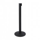 Juodas barjerinis lankstus stulpelis su 2,7 m juosta