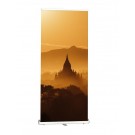 Trikampis ištraukiamas reklaminis stendas 150 x 220 cm (2 pėdos)