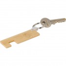 Reklaminė atributika su logotipu (Bamboo key holder, phone holder)