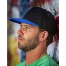 Dviejų spalvų kepurė plokščiu snapeliu, Result Headwear RC082X