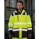 Vyriškas, tinkantis spaudai ir saugus, vandeniui atsparus paltas iš minkšto, orui pralaidaus audinio, Result Safe-Guard R475X