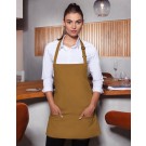 Drabužiai reklamai (Short Bib Apron Basic with Buckle and Pocket), Karlowsky BLS 6