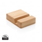 Verslo dovanos: (en:Bamboo phone stand)