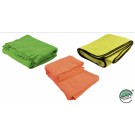 Vienos spalvos vilnos antklodė (145x160cm) su spalvota nuotraukos ar logotipo spauda