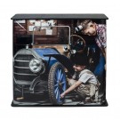 Profesionalus kvadratinis stalviršis juodas