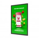 Magnetinis plakato rėmelis Slim A1 juodas