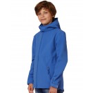 Vaikiška lietui ir vėjui atspari, orui laidi striukė su gobtuvu, B&C Outerwear JK969