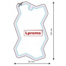 Automobiliniai kvapai su logotipu, daugiakampis