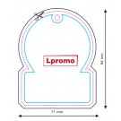 Automobiliniai kvapai su logotipu, apskritimas