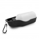 Reklaminė atributika su logotipu (Travel bottle 250 ml for dog, water bowl with carabiner | Maud)