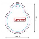 Automobiliniai kvapai su logo, apskritimai