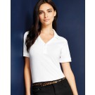 WOMENS REGULAR FIT COMFORTE®V NECK. Moteriški polo marškinėliai , Kustom Kit KK732