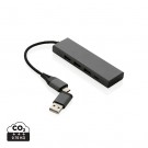 Verslo dovanos: (en:Terra RCS recycled aluminium hub with 3 USB ports)