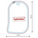 Auto kvapai su logotipu, kreivas ovalas