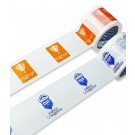 Lipni juosta su Jūsų reklamos spauda, acrylic klijai 48mmx66m nuo 360 vnt.