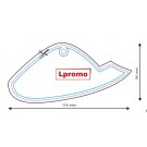 Pakabukai į mašiną su kvapu, forma lpf469