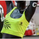 Moteriškas sportinis topas, Neon (XS-M) su spalvota nuotraukos ar logotipo spauda