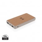 Verslo dovanos: (en:Cork and Wheat Straw 8.000 mAh 5W wireless powerbank)