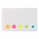 Reklaminė atributika su logotipu (Memo holder, sticky notes, seed paper)